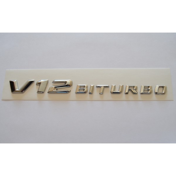 MERCEDES 'V12 BITURBO'  ÇAMURLUK YAZISI