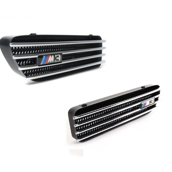 BMW 3 SERİSİ E46 COUPE - CABRIO M3 ÇAMURLUK IZGARA SETİ 51132694607 - 51132697608
