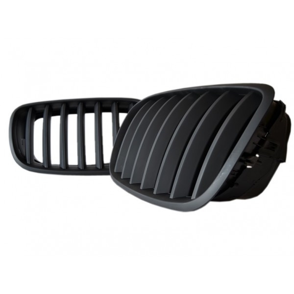 BMW X5 X6 SERİSİ E70 E71 SİYAH PANJUR SETİ 2007-2014