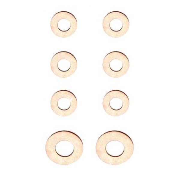 8120 Enjektör Bakır Halka Çeşitler | 150 adet.