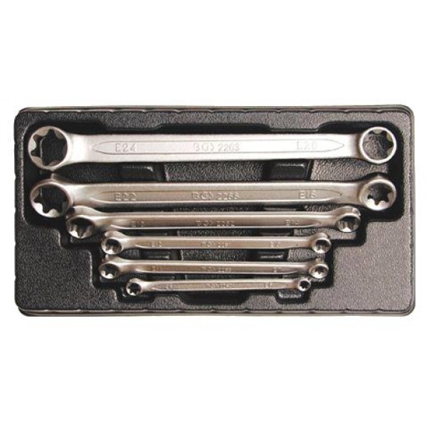 2268 E TİPİ SOMUN ANAHTAR SETİ  6 PARÇA