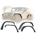 JEEP WRANGLER RUBİCON JK İNCE METAL ÇAMURLUK DODİK SETİ 4 PARÇA