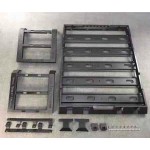 JEEP WRANGLER RUBİCON JK ARKA CAM ÇERÇEVESİ + TAVAN SEPETİ SETİ