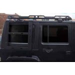 JEEP WRANGLER RUBİCON JK ARKA CAM ÇERÇEVESİ + TAVAN SEPETİ SETİ