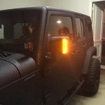 JEEP WRANGLER RUBİCON JK 2007-2017 LEDLİ AYNA KAPAĞI SETİ