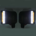 JEEP WRANGLER RUBİCON JK 2007-2017 LEDLİ AYNA KAPAĞI SETİ