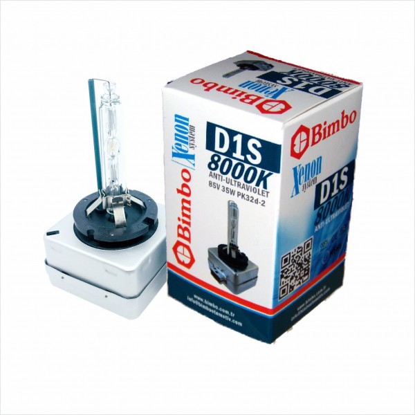 D1S 8000K XENON AMPUL ANTI-ULTRAVIOLET