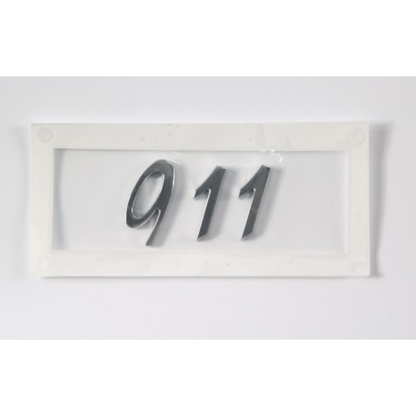 PORSCHE '911' BAGAJ YAZISI METAL KROM 991 559 231 02