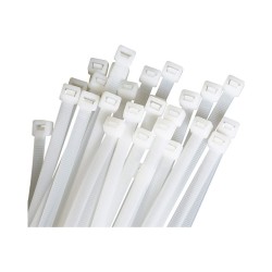 KABLO BAĞI PLASTİK CIRT KELEPÇE 3,5X190MM 100 ADET BEYAZ