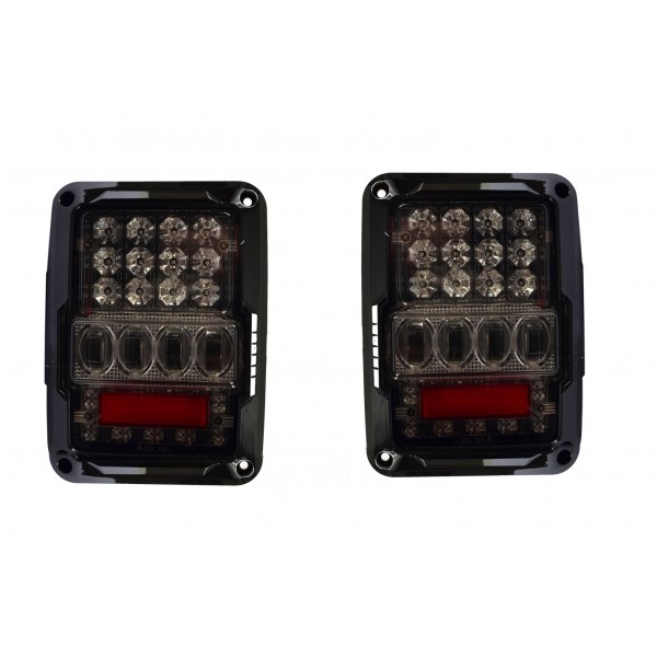JEEP WRANGLER RUBICON JK NOKTA LEDLİFÜME STOP SETİ  2007-2017