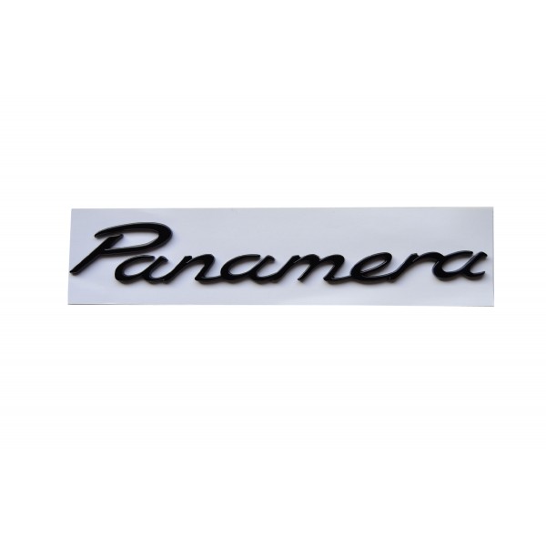PORSCHE PANAMERA YAZI SİYAH