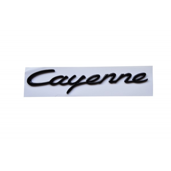 PORSCHE CAYENNE YAZI SİYAH