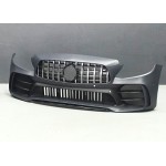 MERCEDES C SERİSİ W205 AMG-GT GÖRÜNÜM ÖN TAMPON + PANJUR 14-21