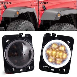 JEEP WRANGLER RUBİCON LEDLİ ANGEL ÇAMURLUK DODİK SİNYALİ SETİ