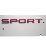 RANGE ROVER SPORT 2013- 'SPORT' BAGAJ YAZISI - KIRMIZI