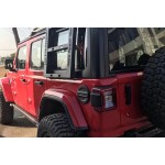 JEEP WRANGLER RUBİCON JL ARKA ÇAM ÇERÇEVESİ + TAVAN SEPETİ SETİ