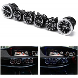 MERCEDES W222 2018-2020 ÖN IŞIKLI HAVALANDIRMA SETİ 64 RENK