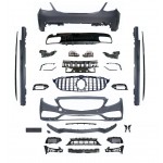 MERCEDES C SERİSİ W205 MAKYAJLI C63 AMG BODY KİT 2014-2021