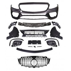 MERCEDES E SERİSİ W213 C238 E63S AMG ÖN TAMPON + GTR PANJUR SETİ 2016-2020