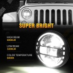 JEEP WRANGLER RUBİCON JK LED FAR SETİ