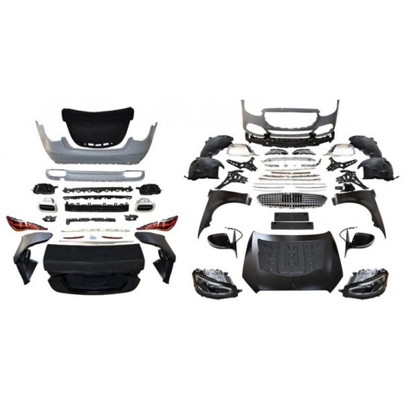 MERCEDES S SERİSİ W221 - W223 MAYBACH MAKYAJLAMA SETİ BODY KİT