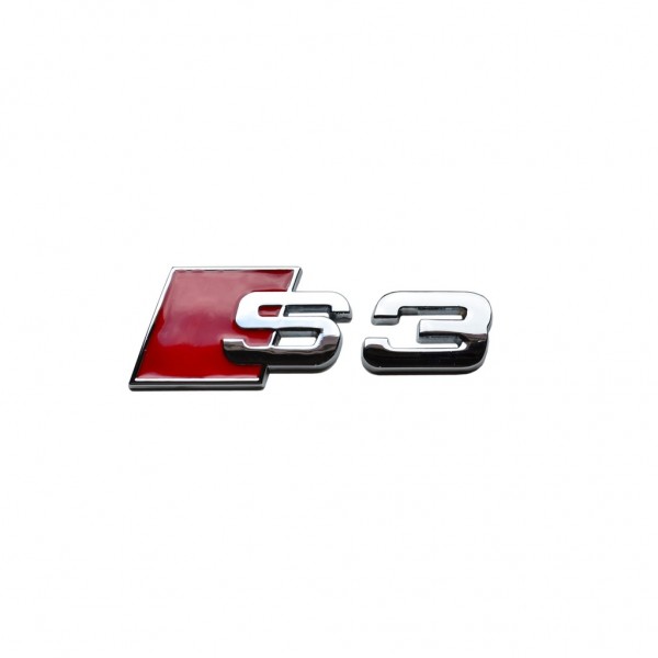 AUDI S3 UYUMLU YAZI - BAGAJ ARMASI KROM