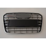 AUDİ A6 S6 C7 ÖN PANJUR KROM-SİYAH 2012-2015