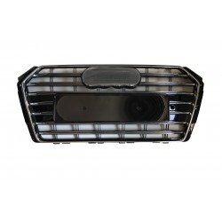 AUDİ A4 UYUMLU B9 S4 (S LİNE) KROM SİYAH PANJUR 2016+