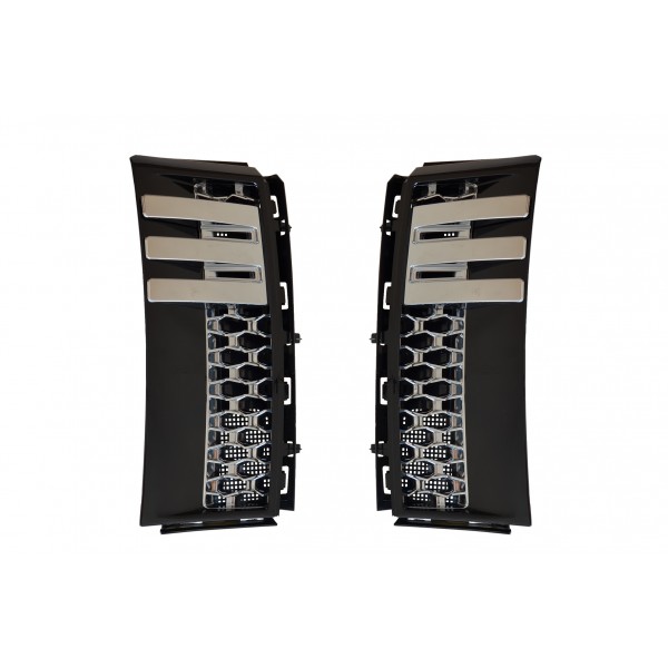 LAND ROVER VOGUE ÇAMURLUK IZGARASI SİYAH/KROM  2002-2012