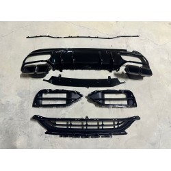 MERCEDES C SERİSİ W205 MAKYAJSIZ UYUMLU C63 İÇİN MAKYAJLI DÖNÜŞÜM SETİ