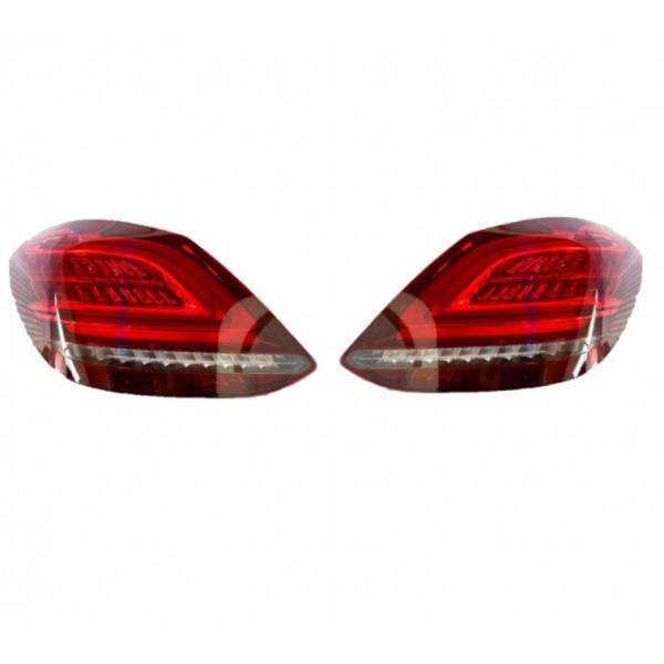 MERCEDES C SERİSİ W205 UYUMLU MAKYAJLI LED STOP SETİ 2014-2018