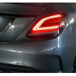 MERCEDES C SERİSİ W205 UYUMLU MAKYAJLI LED STOP SETİ 2014-2018