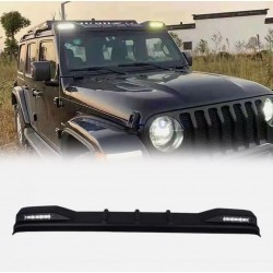 RUBİCON JK UYUMLU ÖN CAM ÜSTÜ LEDLİ SPOİLER 2007-2017