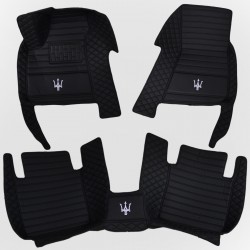 MASERATİ QUATTROPORTE UYUMLU DERİ AYAK PASPASI SETİ (2013-2017)