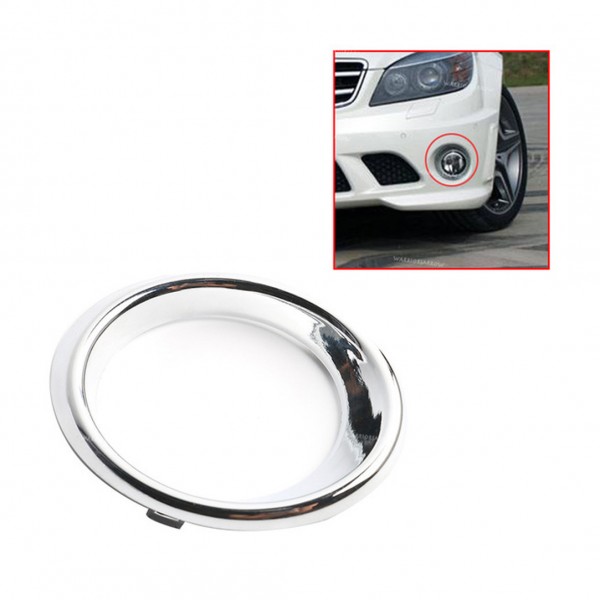 MERCEDES W204 2007-2011 SİS FARI ÇERÇEVESİ NİKELAJI SOL 2048850574 